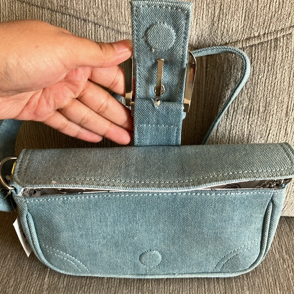 Claire’s Blue Denim Shoulder Bag - Picture 10 of 17